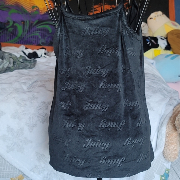 juicy couture velour tank top - Picture 3 of 4
